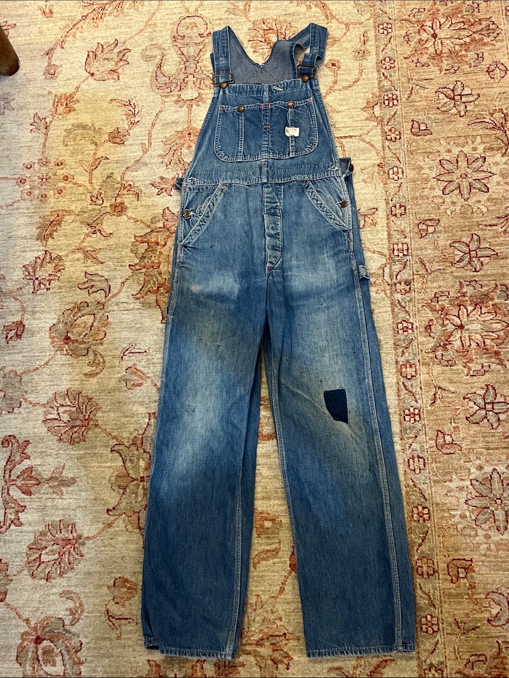 Vintage Big Mac Blue Denim Overalls
